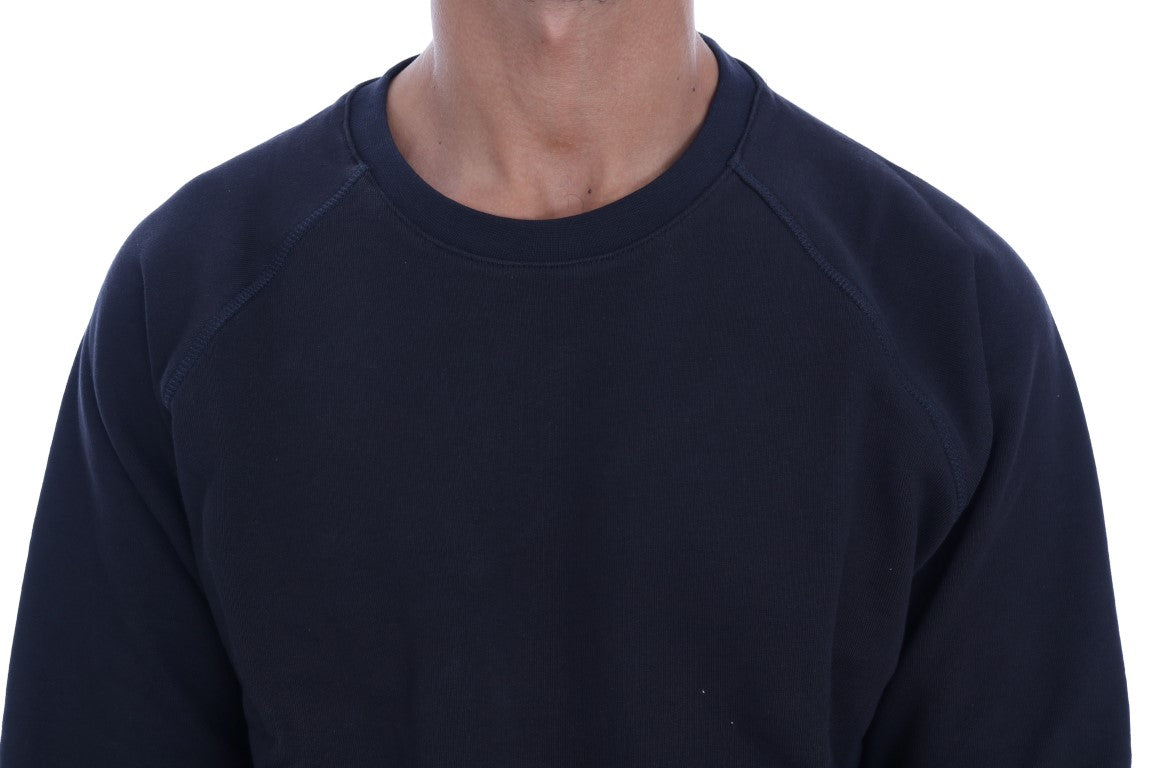 Dark long sleeve sweatshirt on mannequin