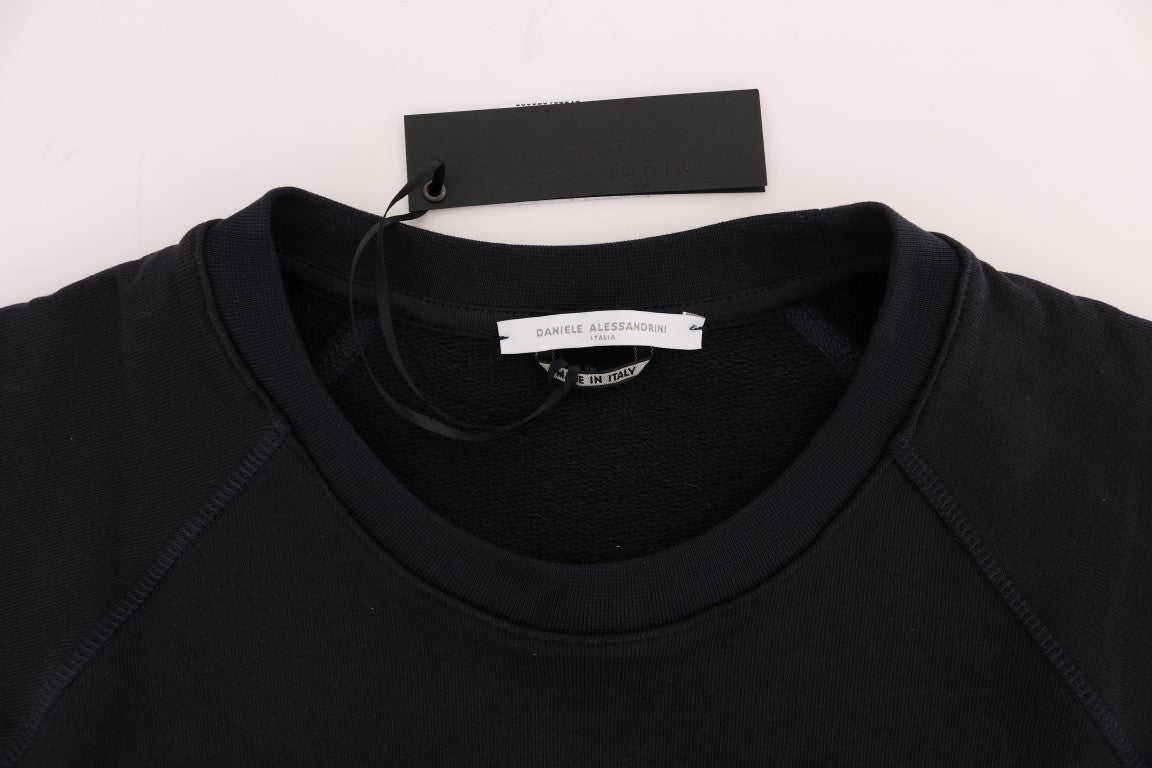 Black long sleeve shirt on hanger