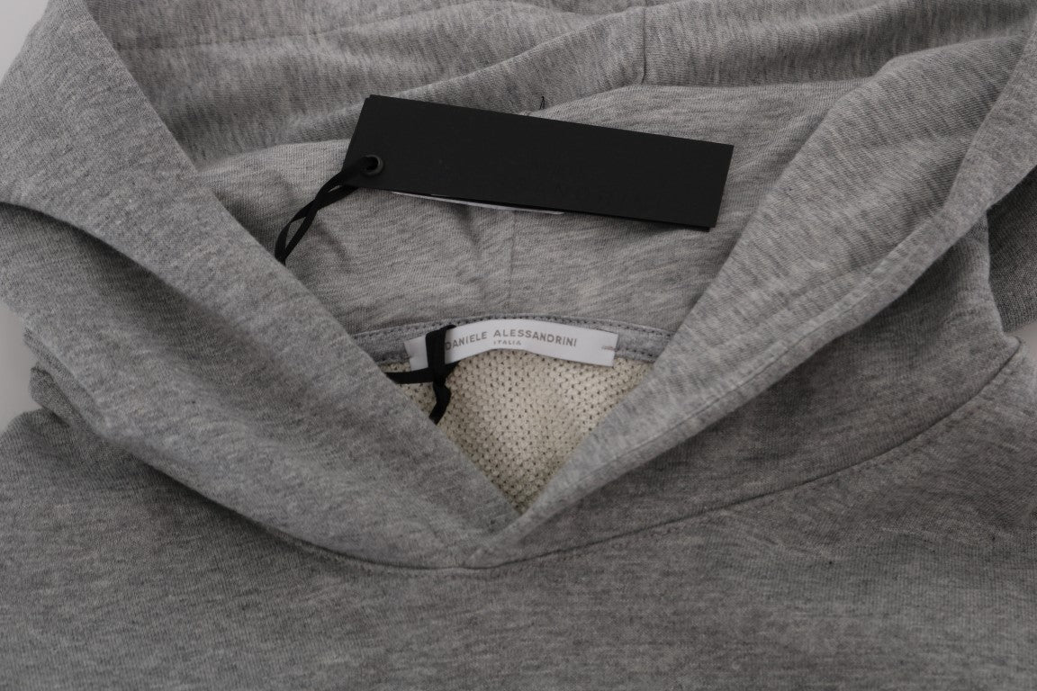 Grey hoodie on display