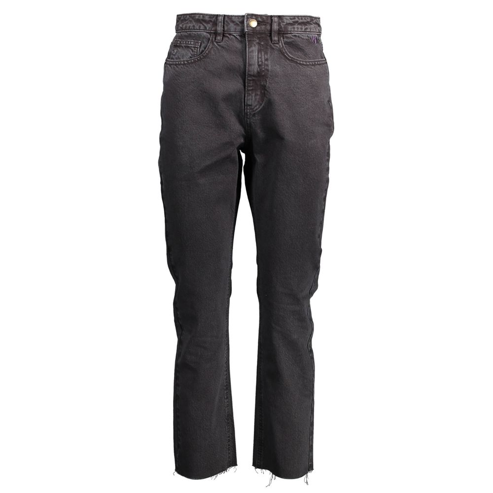 Pair of dark blue jeans