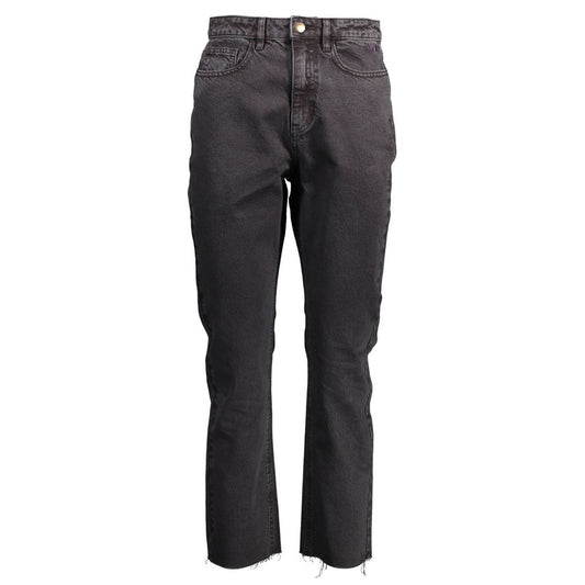 Pair of dark blue jeans
