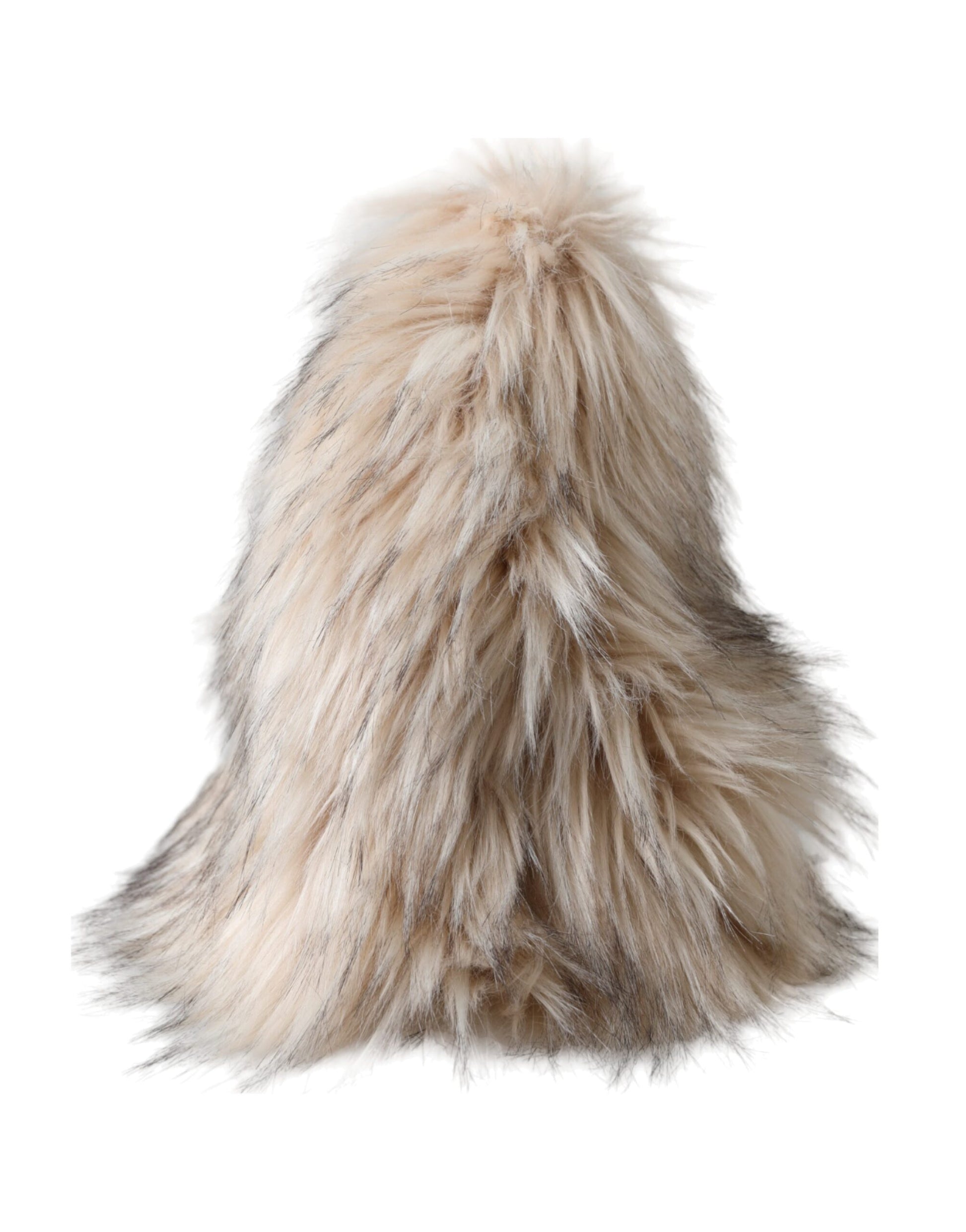 Furry winter hat