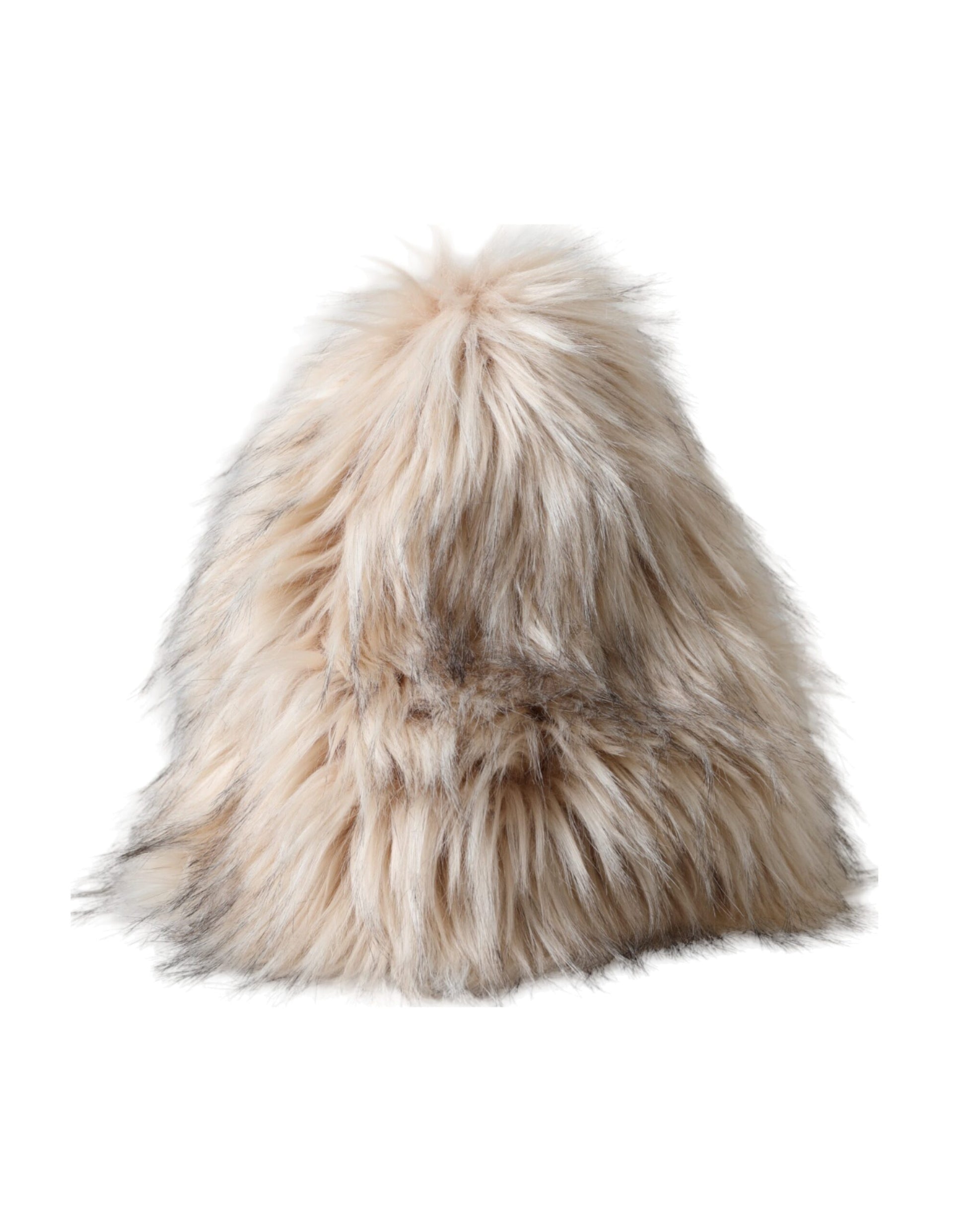 Furry cylindrical object