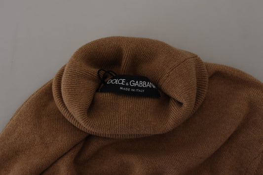 Brown sweater on display