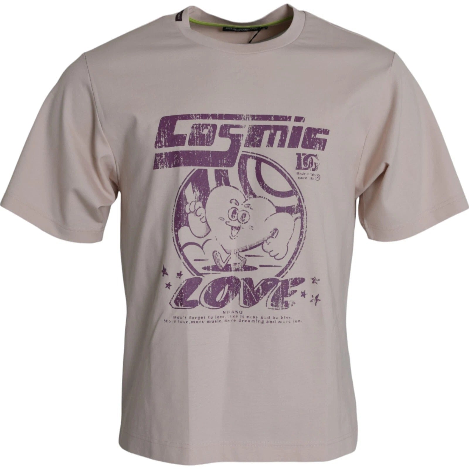 T-shirt with graphic design featuring cartoon characters