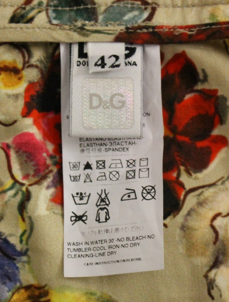 Tag on a jacket indicating care instructions