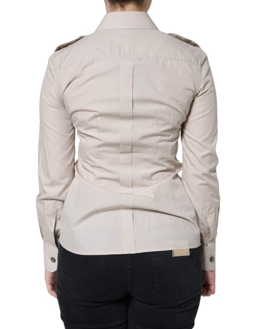 Tan jacket on woman's back