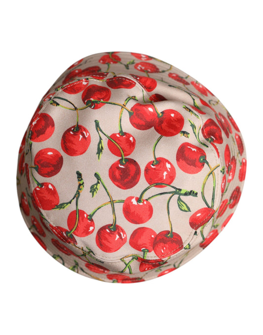 Red cherry patterned fabric item