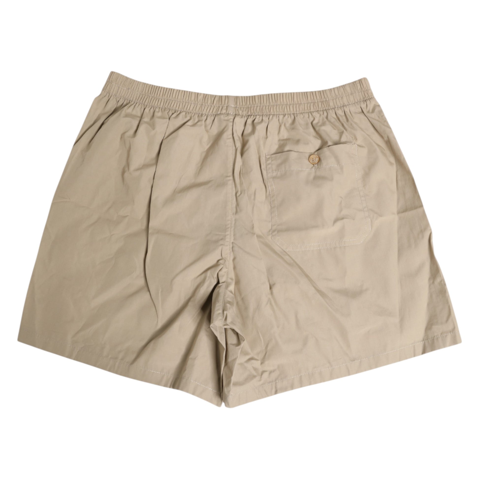 Tan shorts with pockets on front