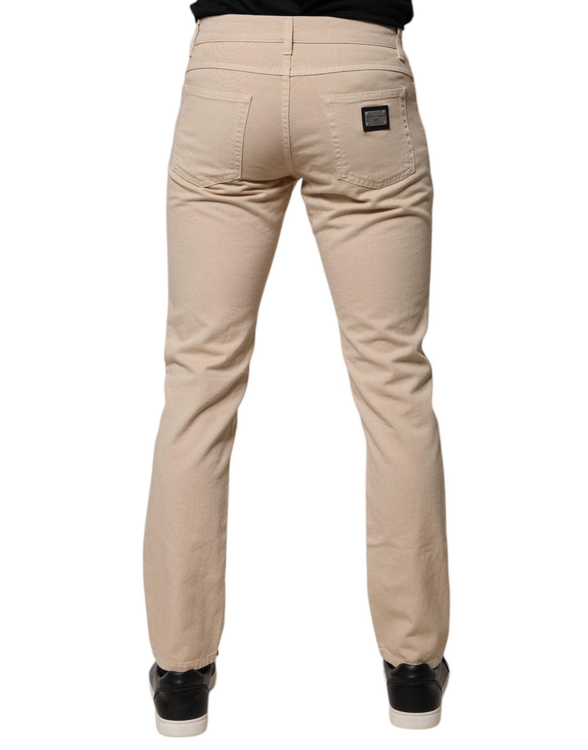 Pair of light brown men's jeans