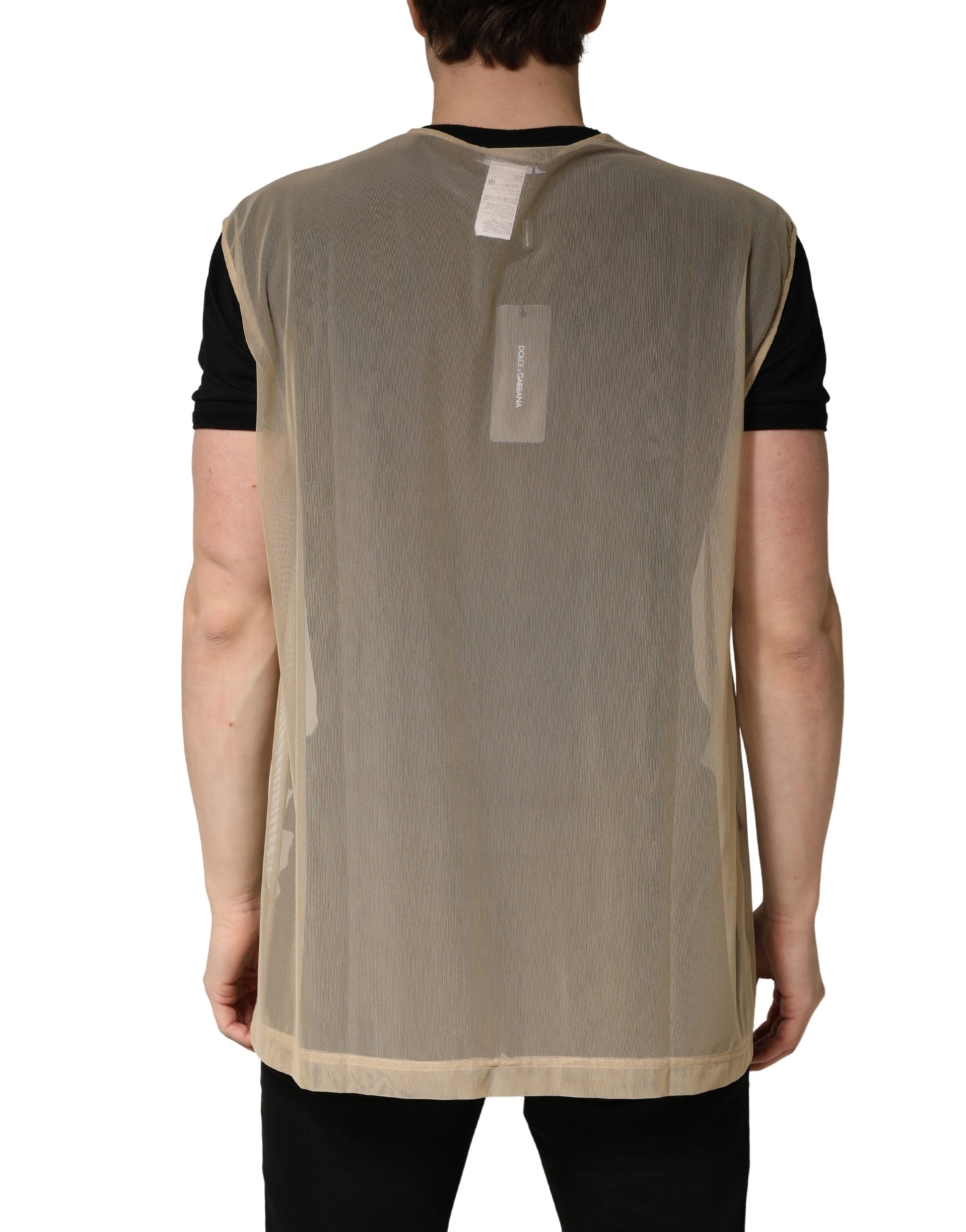 Backless vest for protection against spills or stains