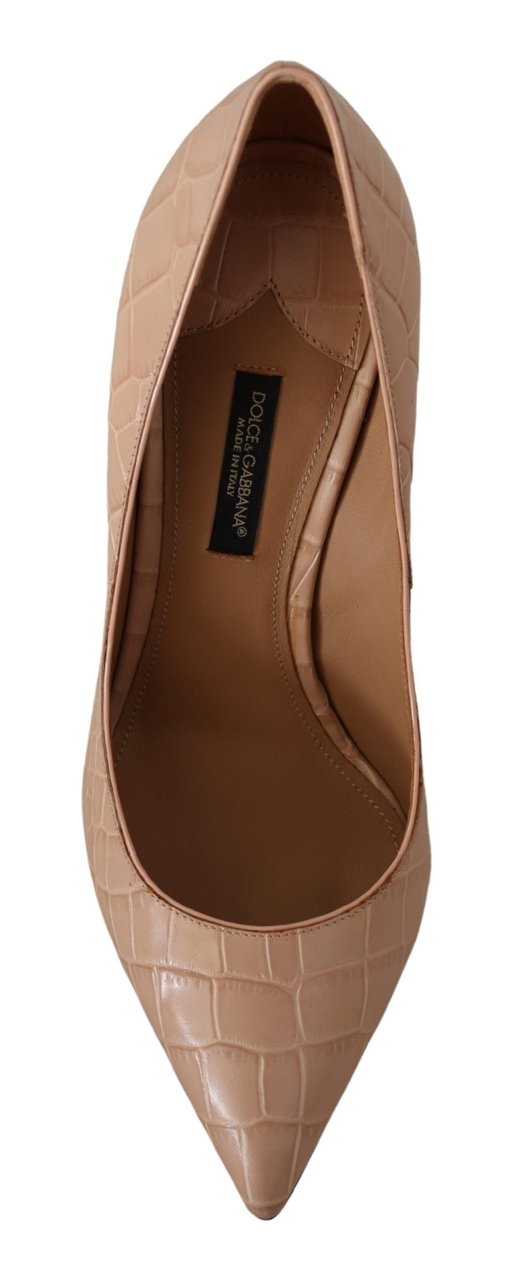 Brown suede women's shoe with pointed toe and stiletto heel
