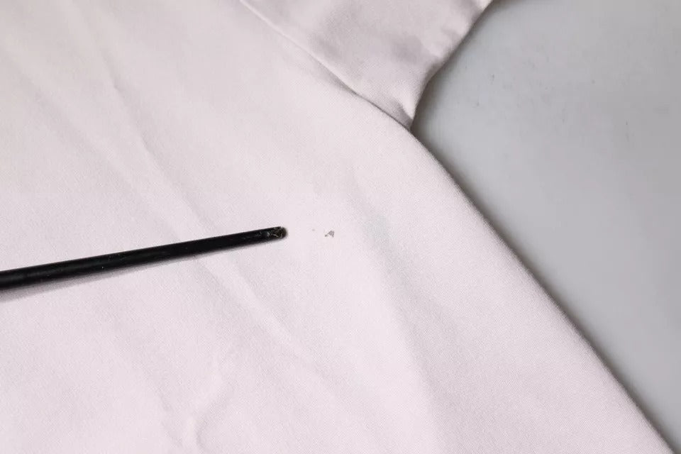 Black pen on white surface