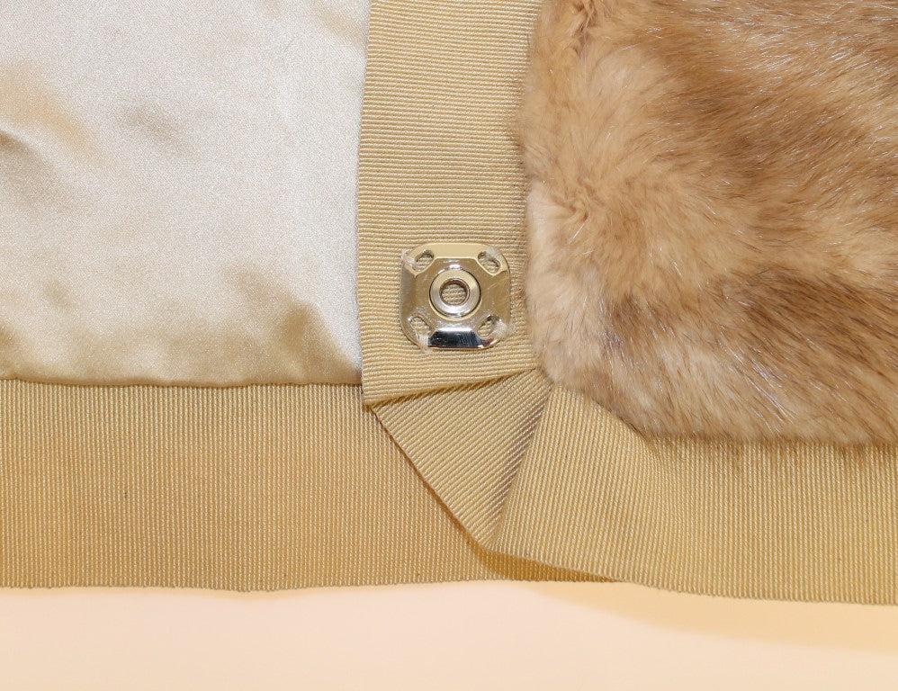 Fur trim on jacket
