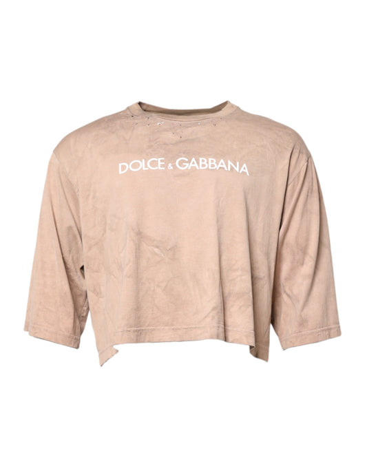 Long sleeve shirt with brand name on front