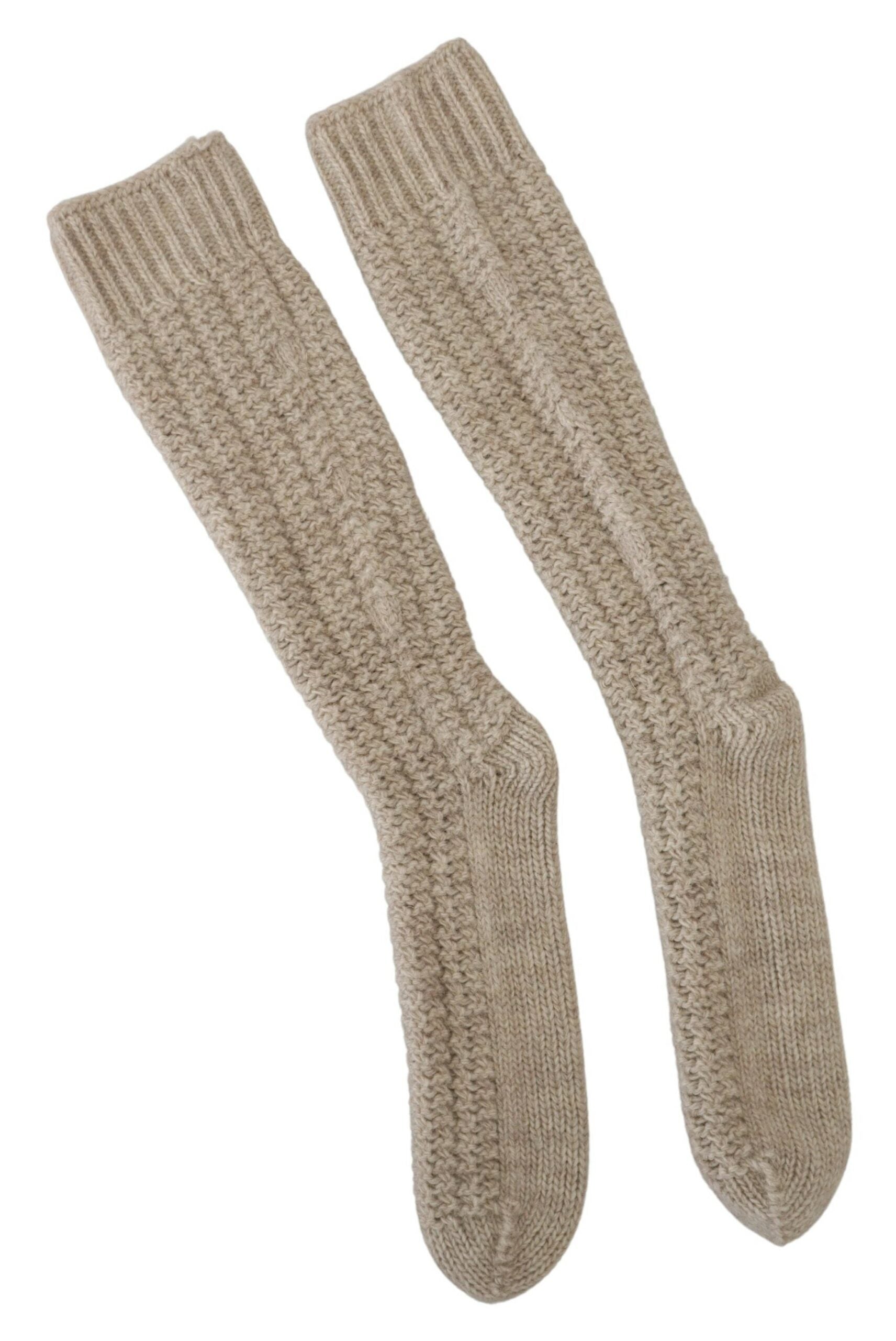 Two pairs of tan socks