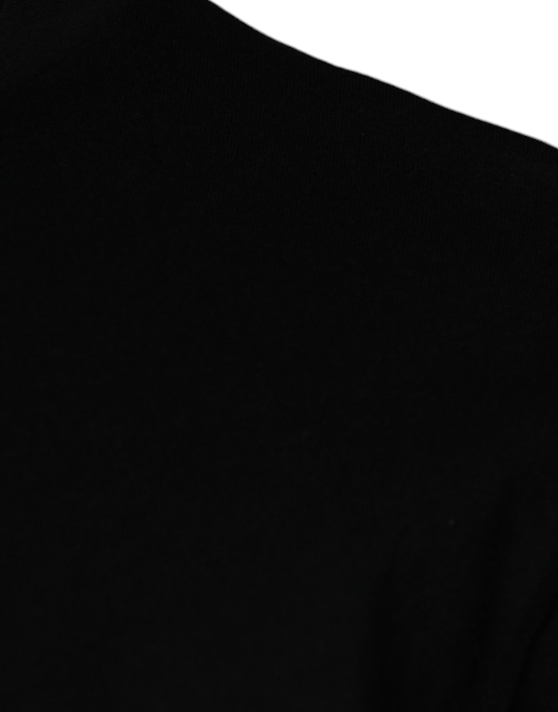 Black shirt on hanger