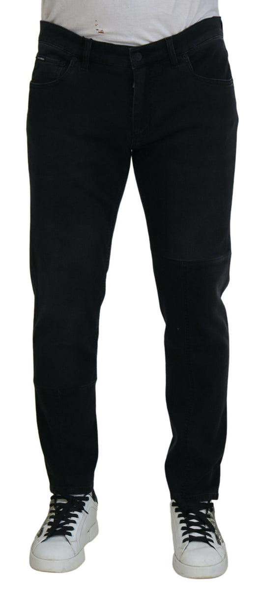 Pair of black jeans on a mannequin