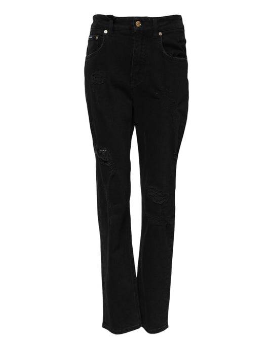 Black pants with white stripes down sides