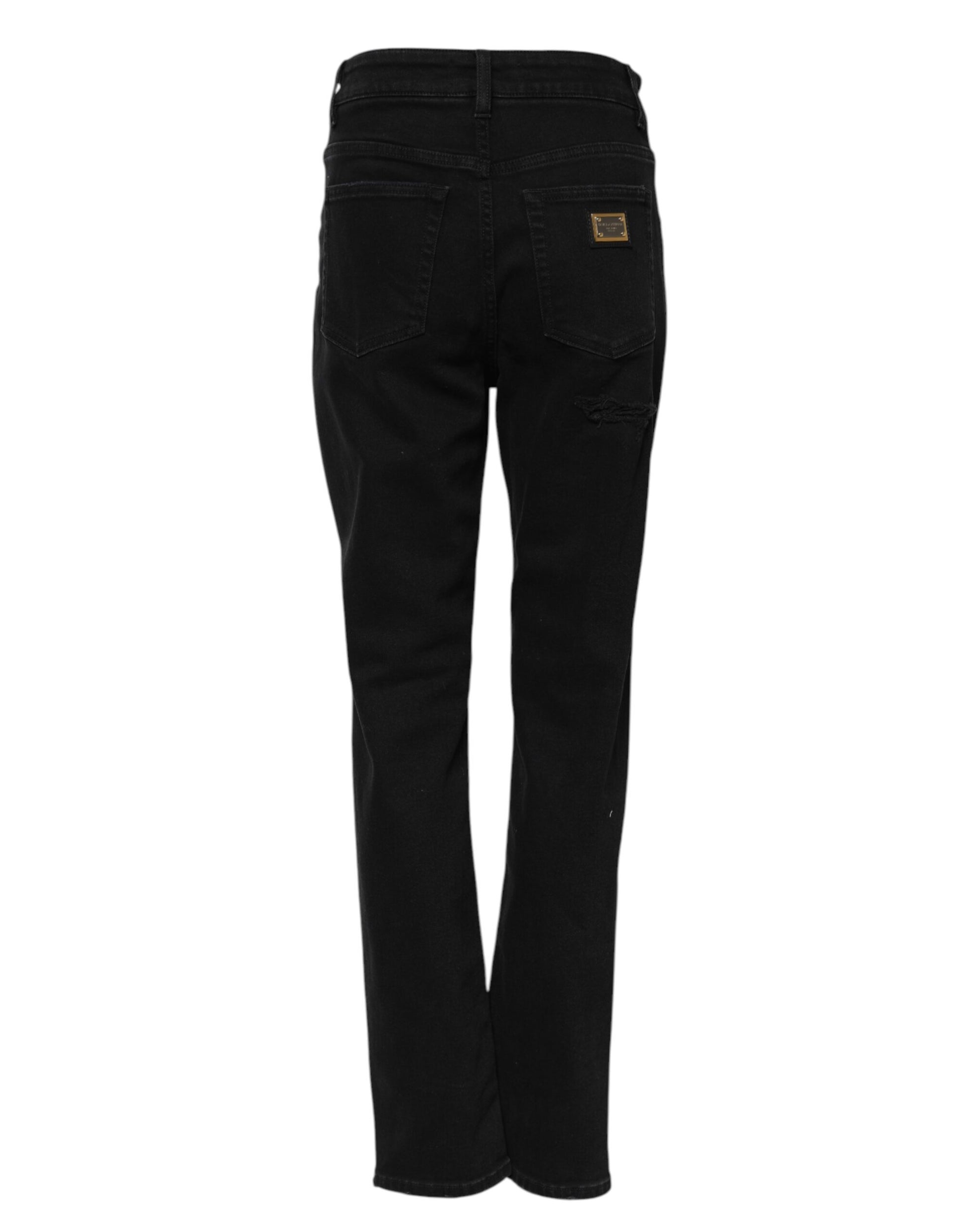 Pair of black jeans on a mannequin