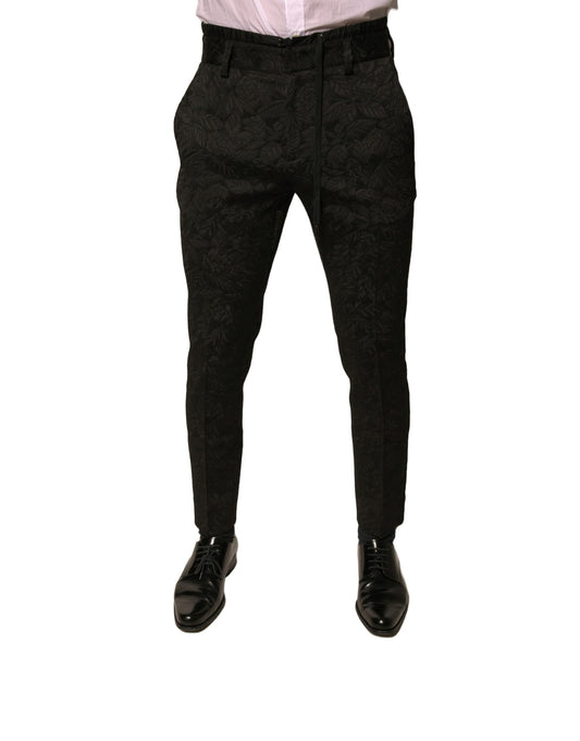 Man wearing black pants and shoes