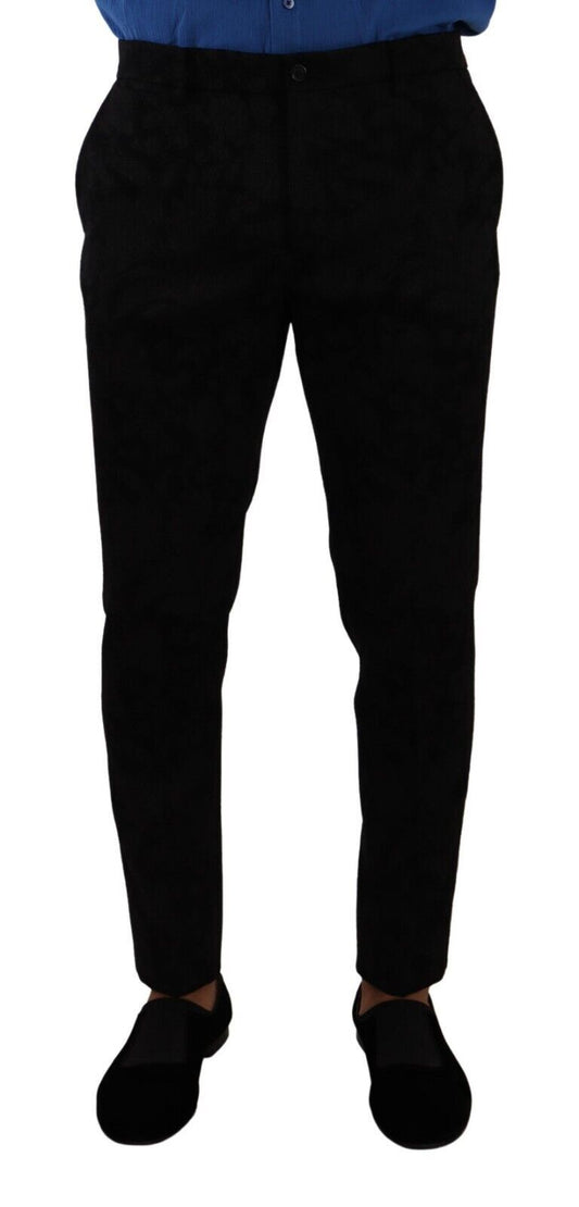 Mannequin wearing black pants and shoes