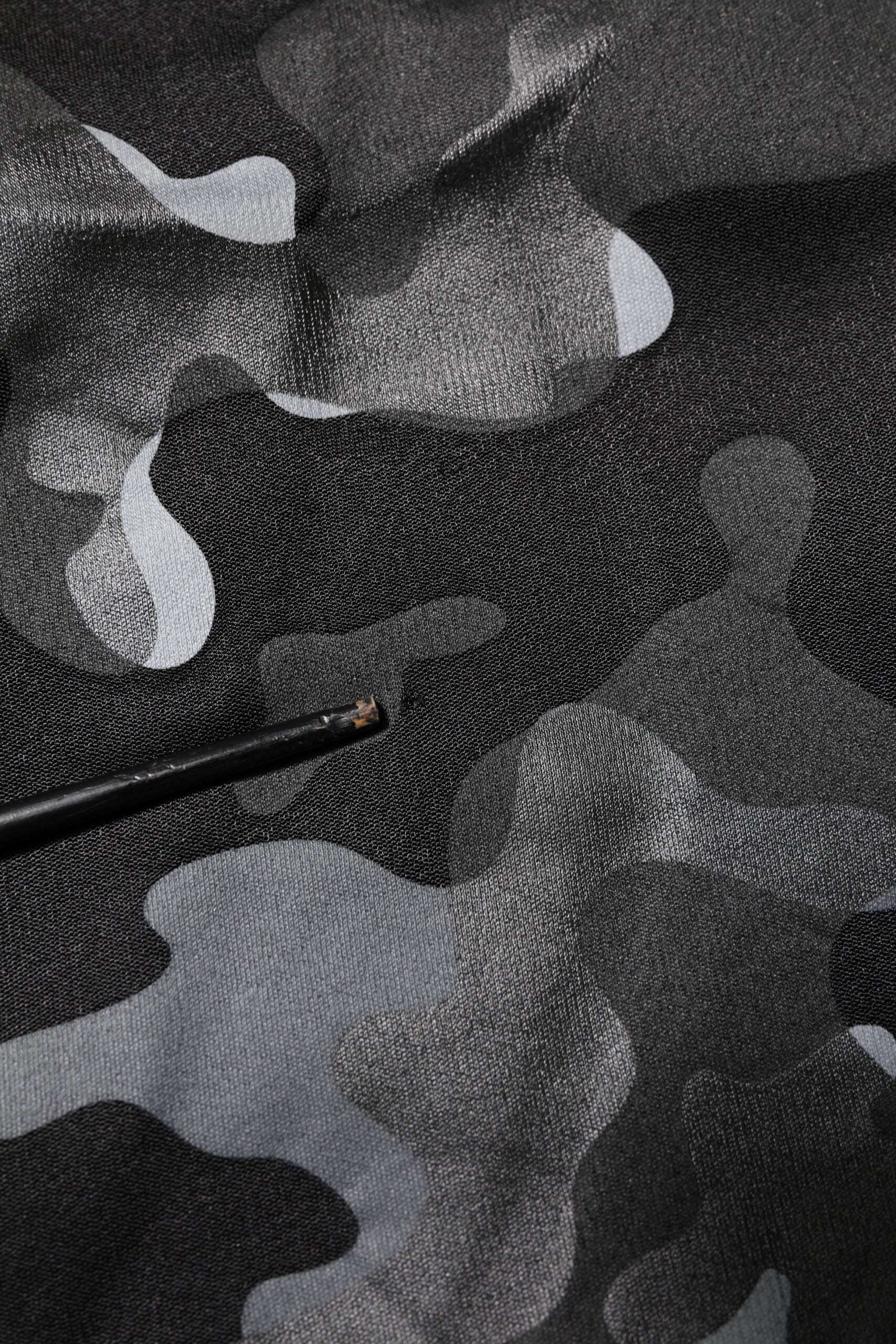 Camouflage pattern on fabric