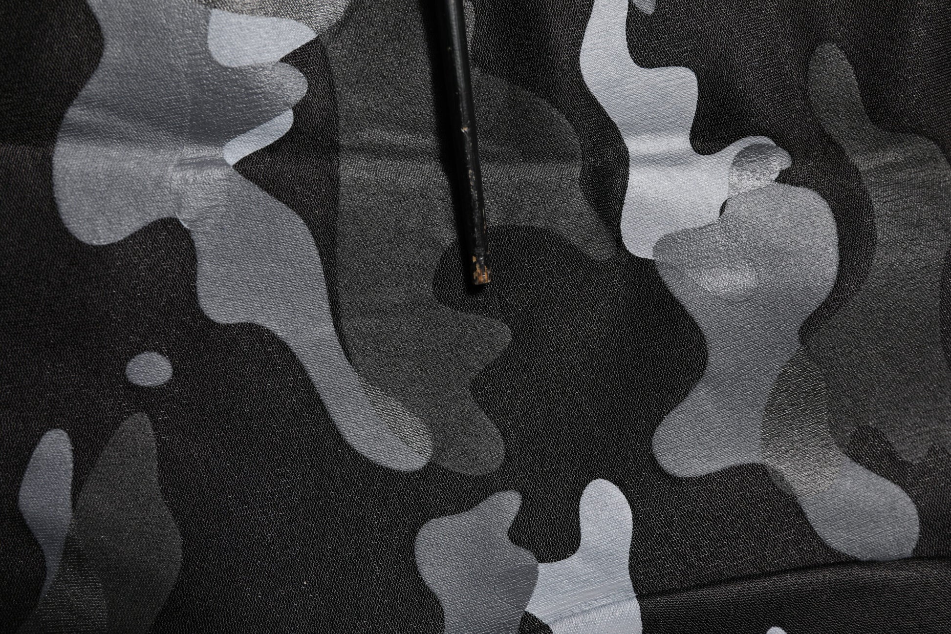 Camouflage pattern on fabric