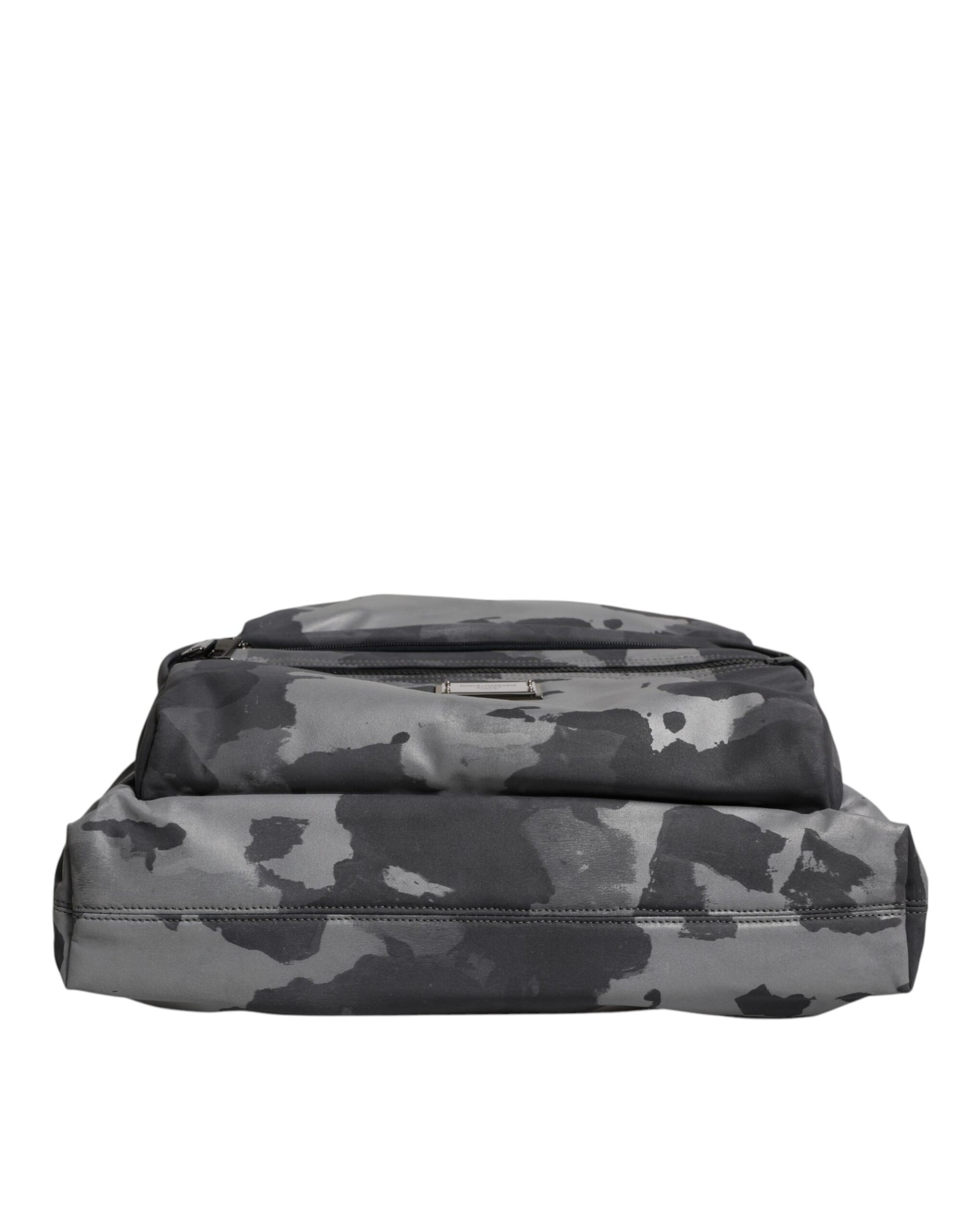 Camouflage patterned bag