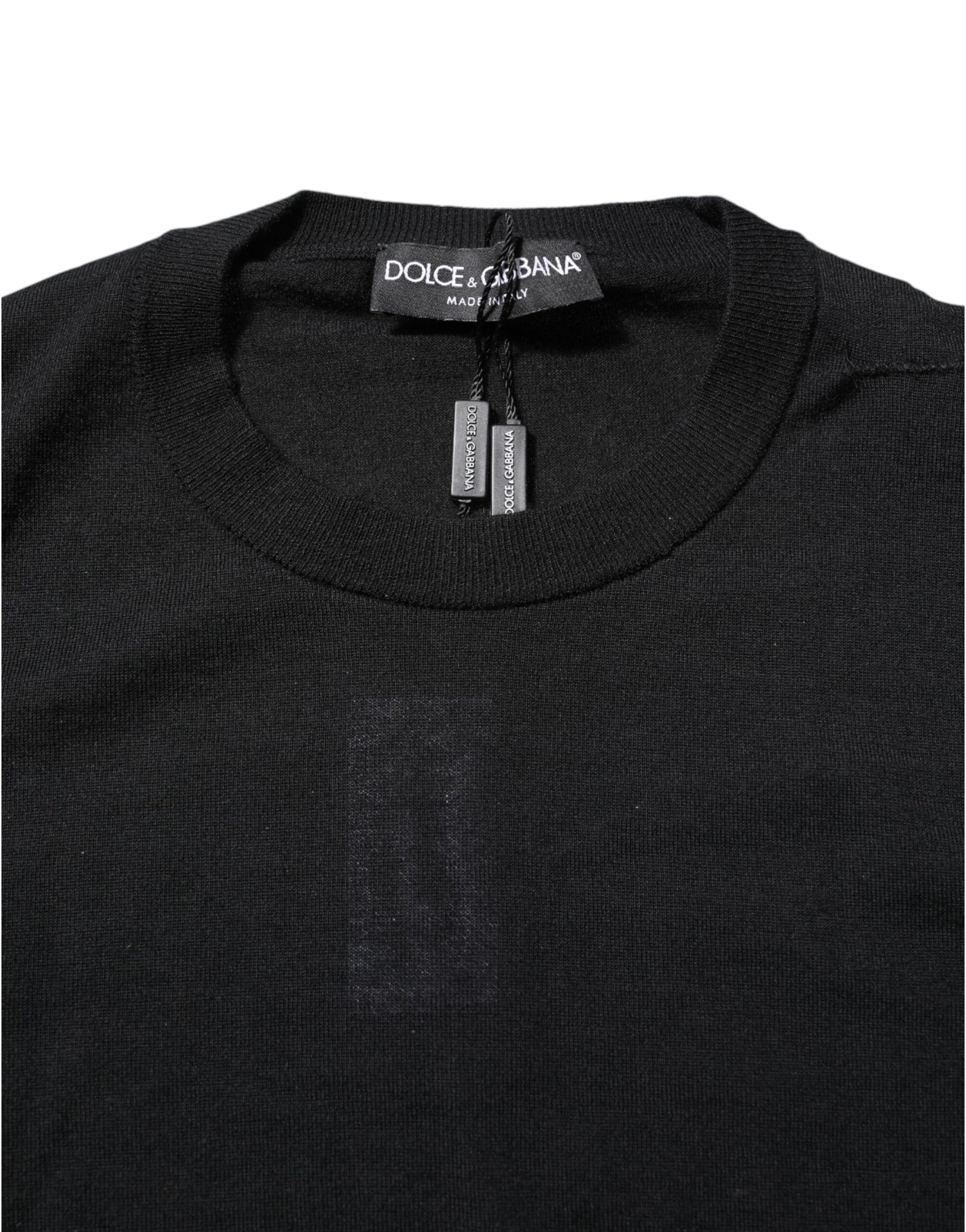 Black sweater on hanger
