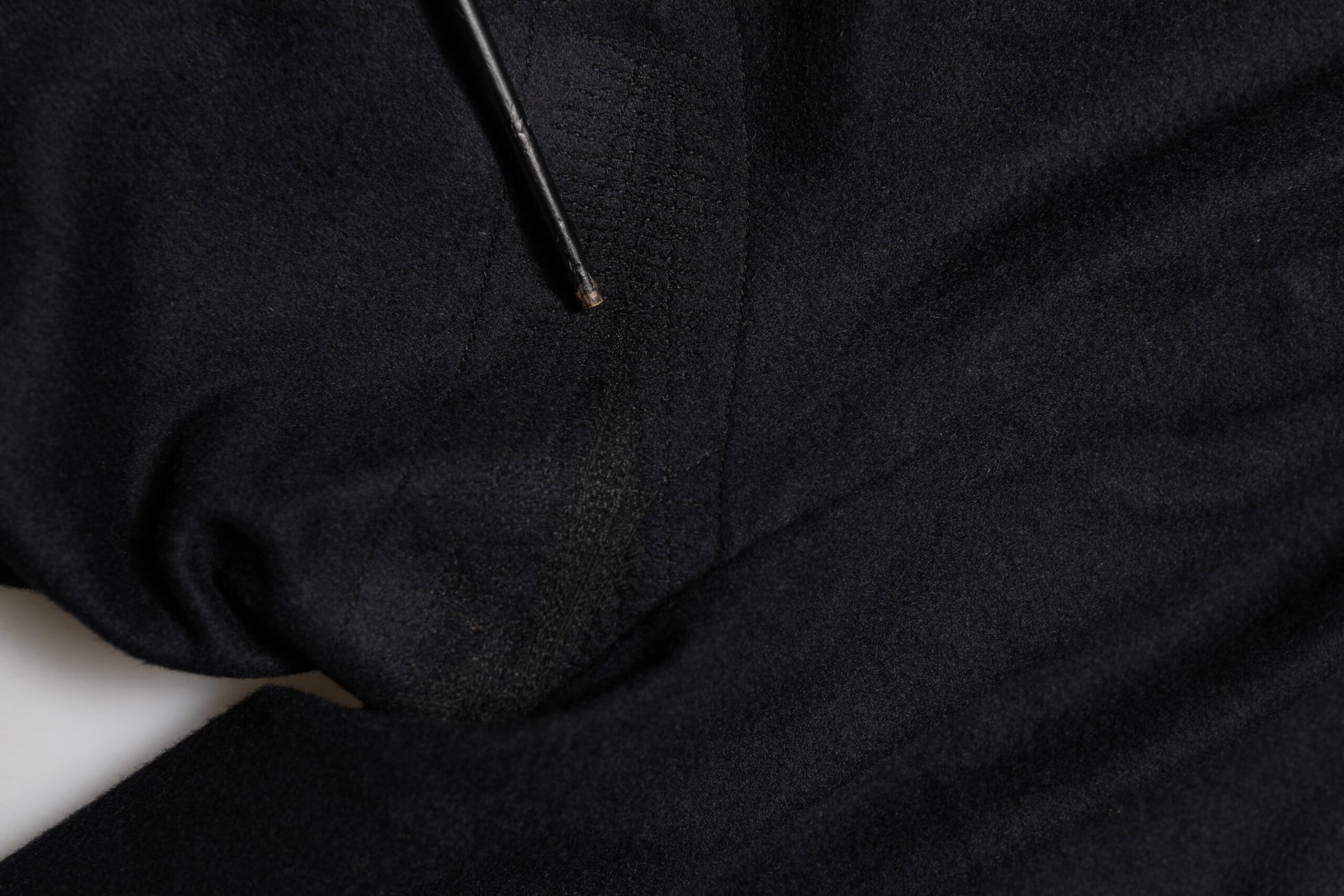 A pair of black cashmere dress pants by Dolce & Gabbana