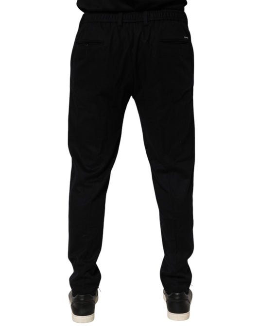 A pair of black cashmere dress pants from Dolce & Gabbana