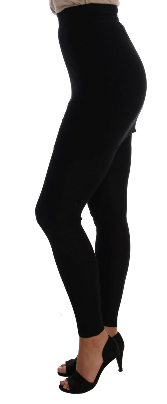 Black leggings worn by a person