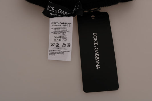 Black tag with white lettering on a black background
