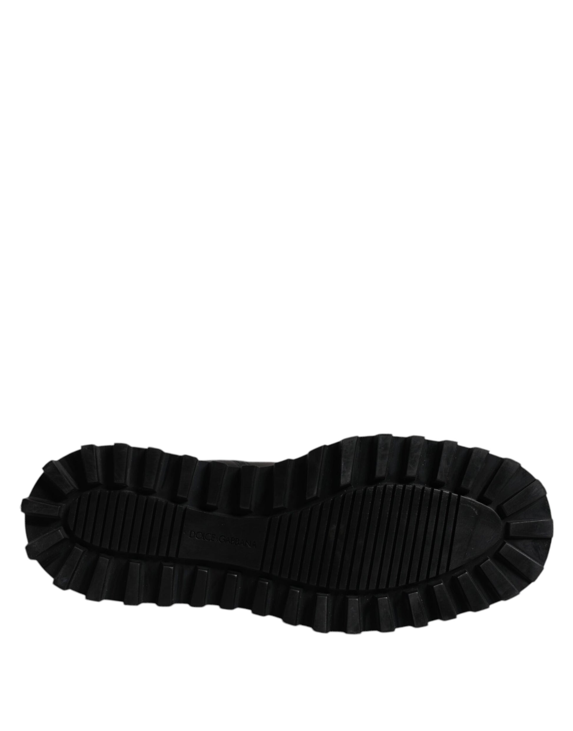 Black rubber hiking boot