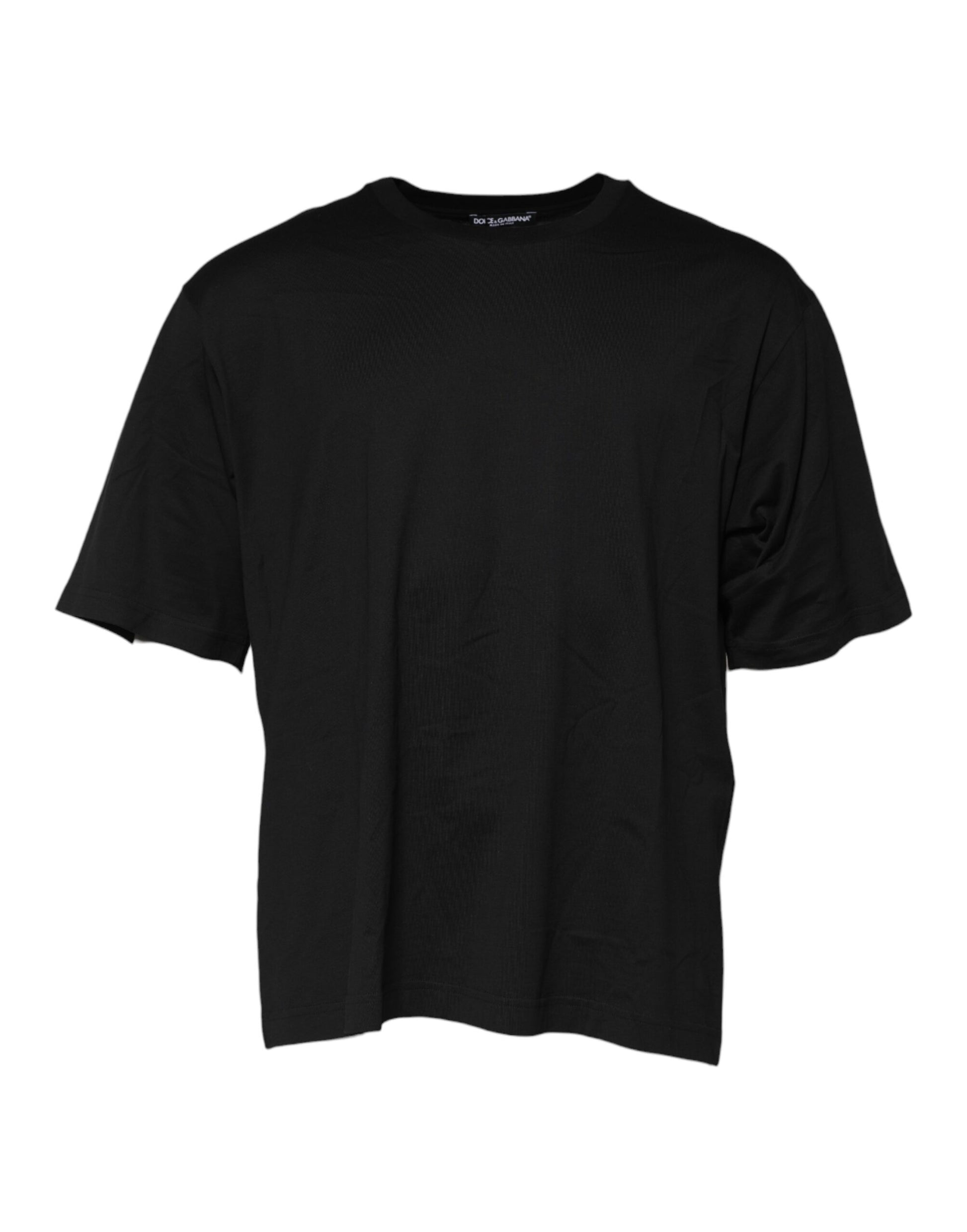 Black t-shirt with horizontal stripes