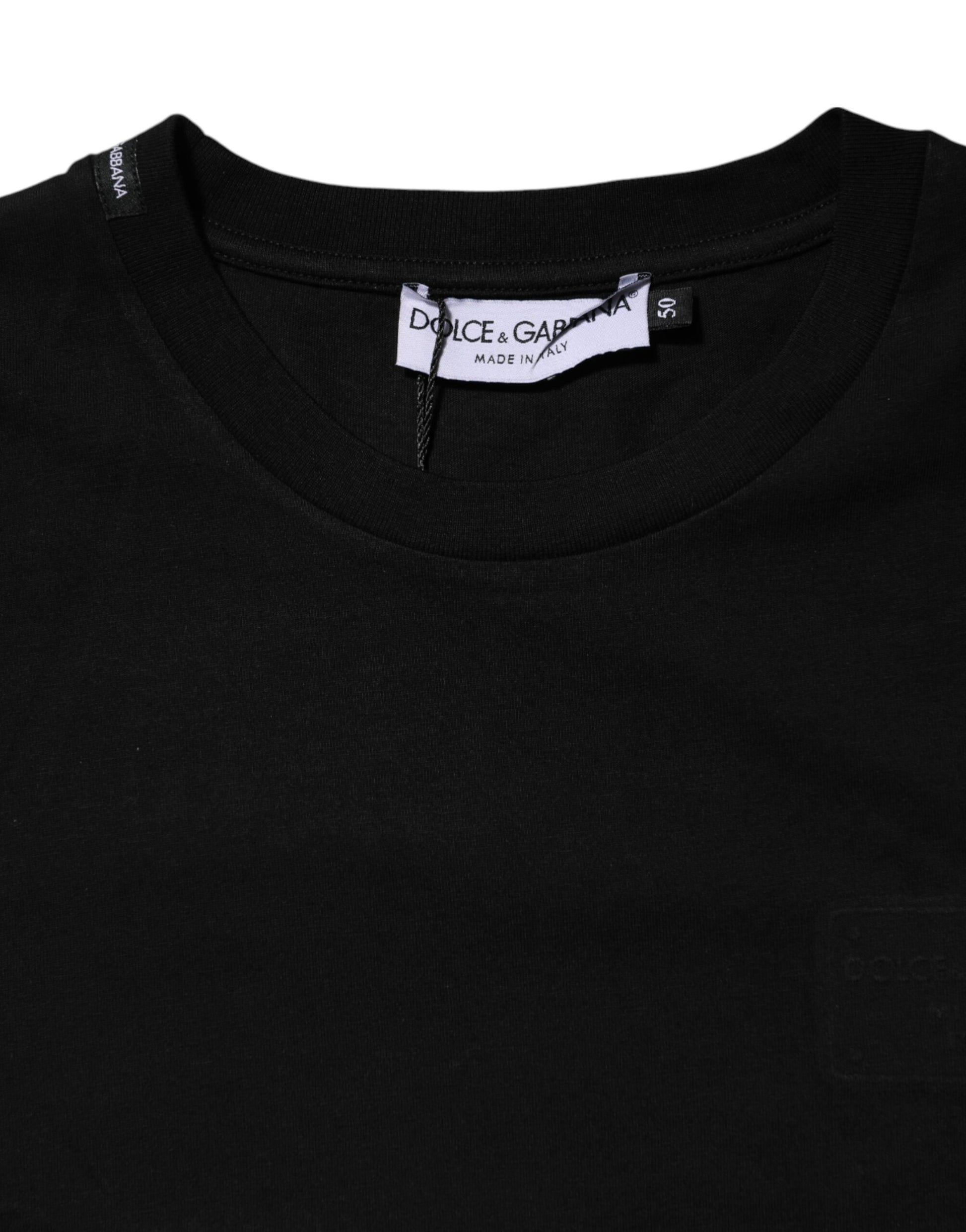 Black turtleneck sweater on hanger