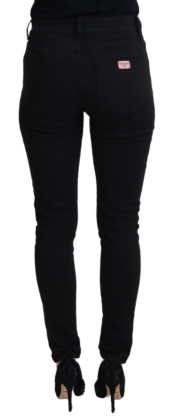 Pair of black pants on a mannequin