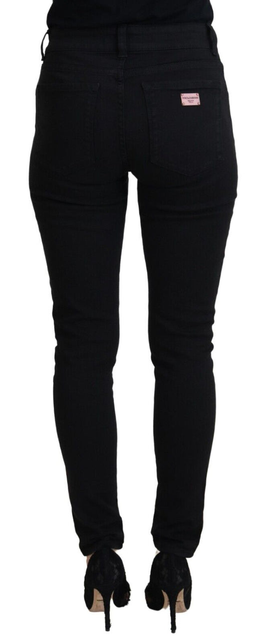 Pair of black pants on a mannequin