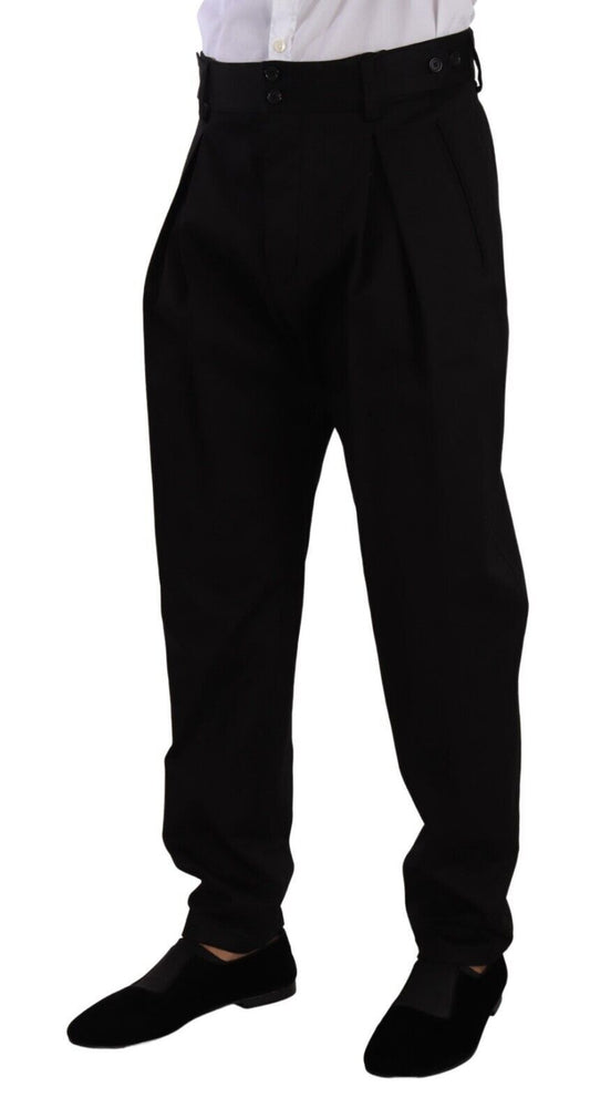 Man wearing black dress pants