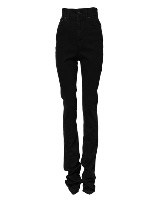 Pair of black skinny jeans