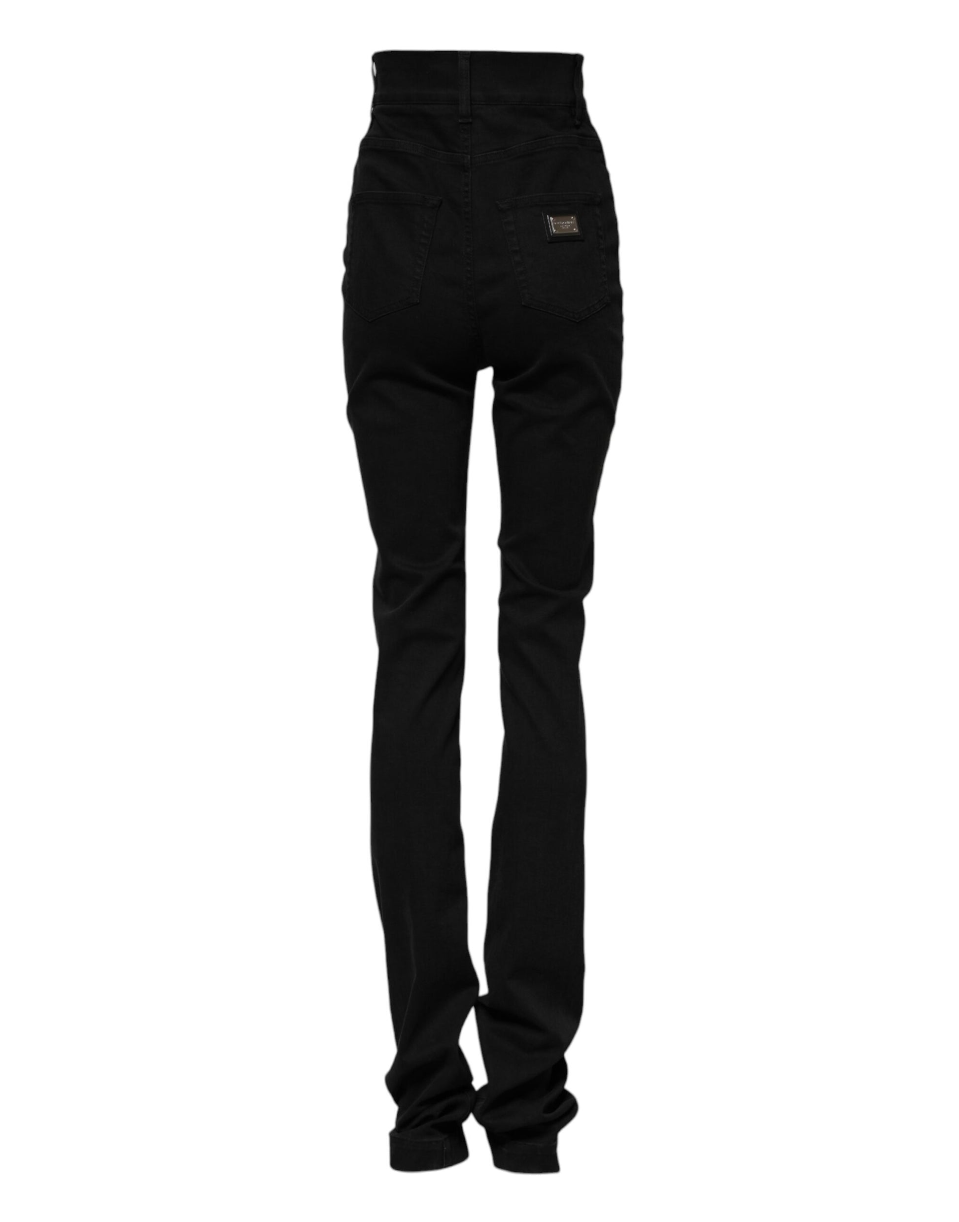 Pair of black pants on a mannequin