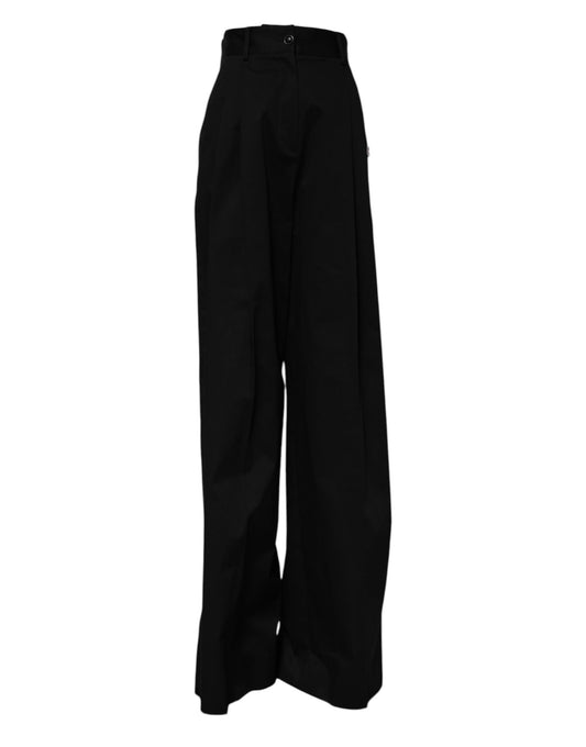 Black flared pants
