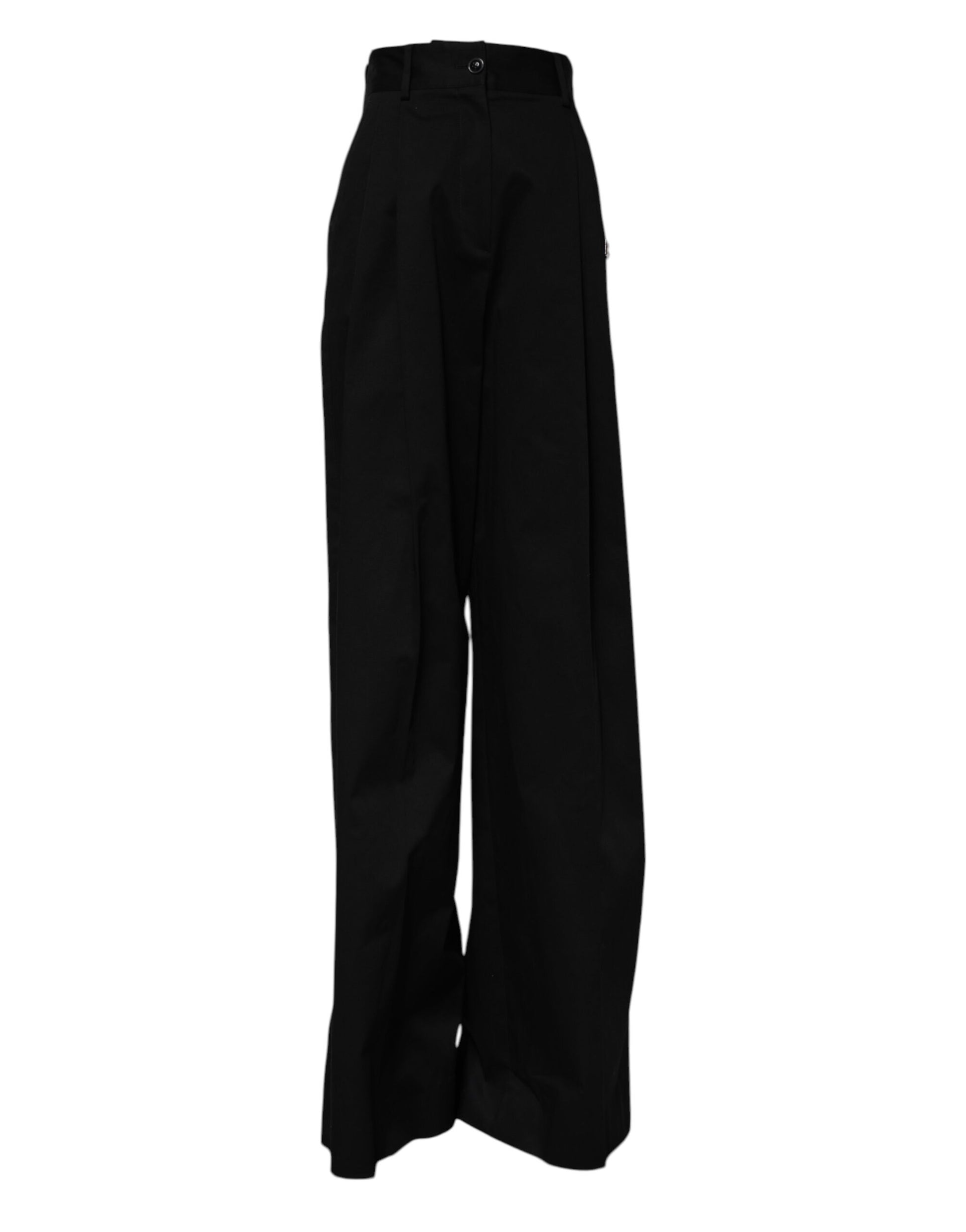 Pair of black flared pants
