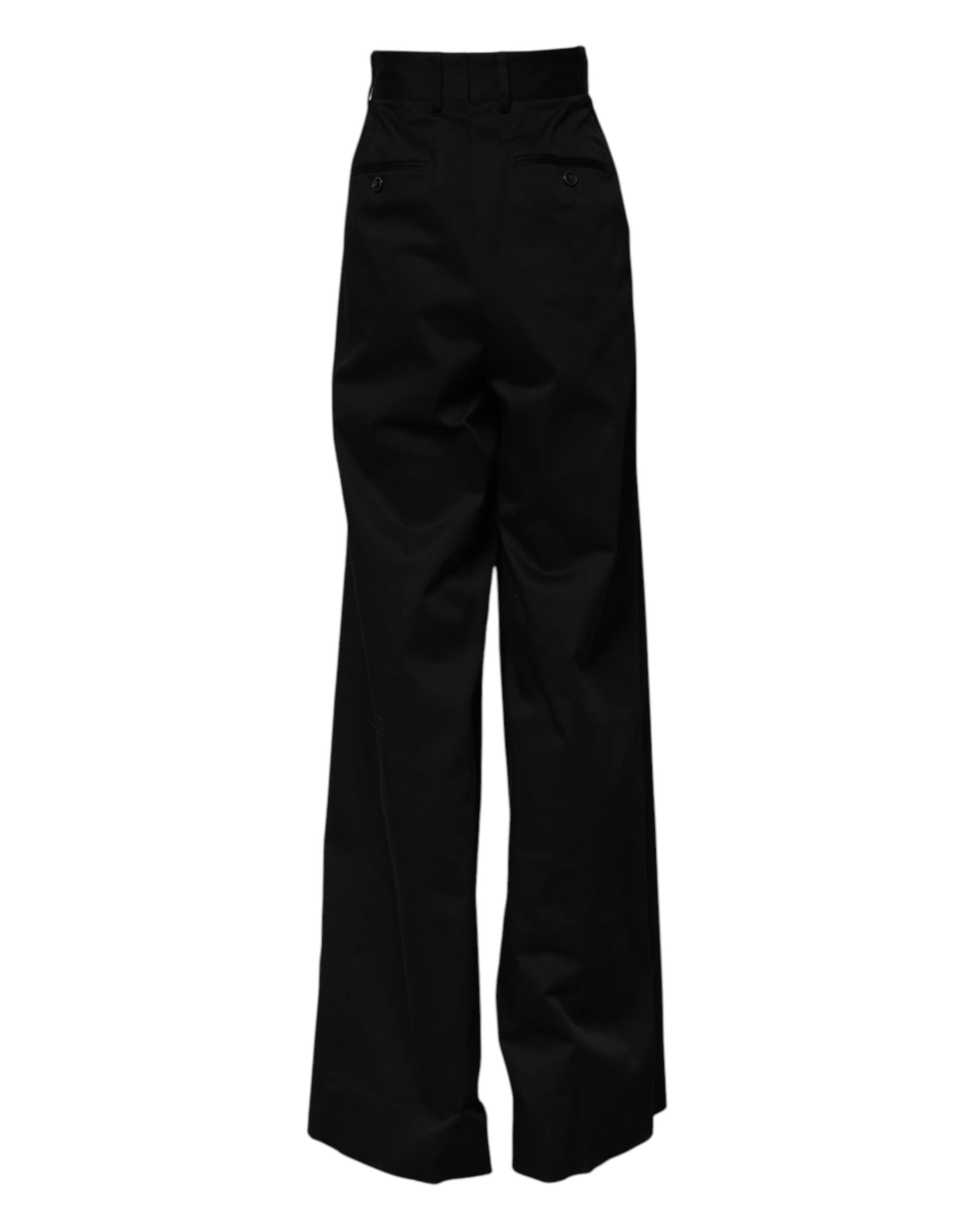 Black pants in a casual style