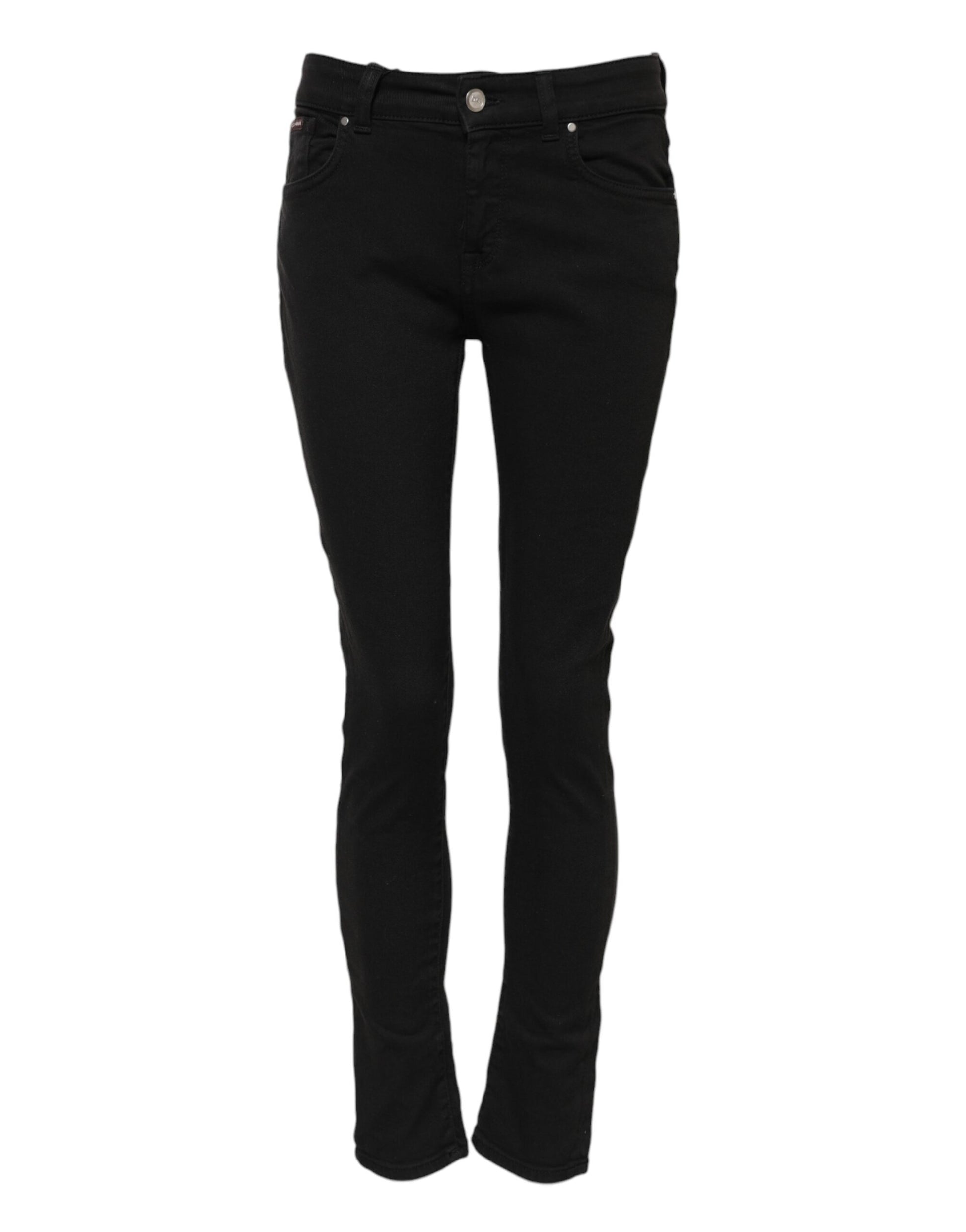 Pair of black skinny jeans
