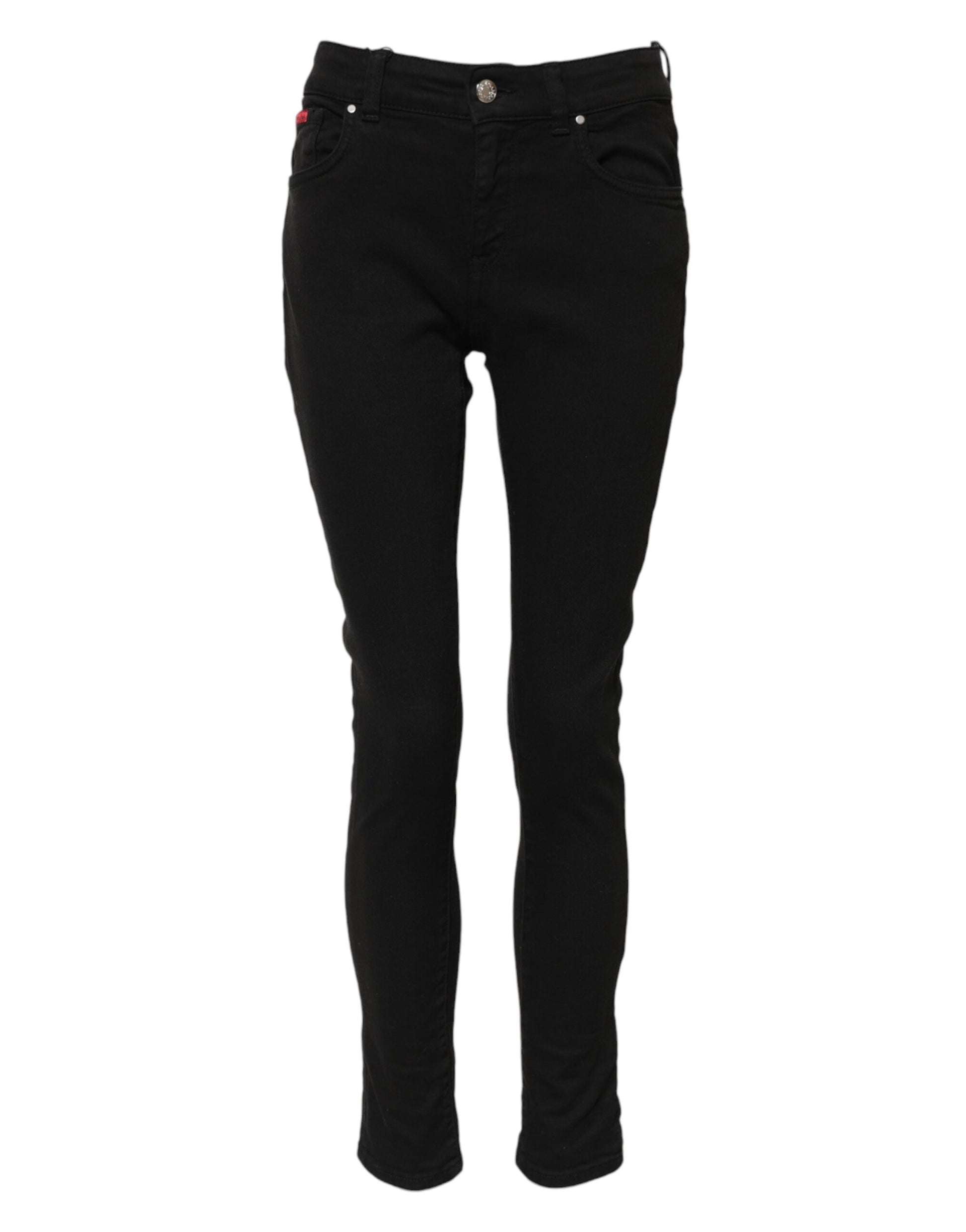 Pair of black skinny jeans