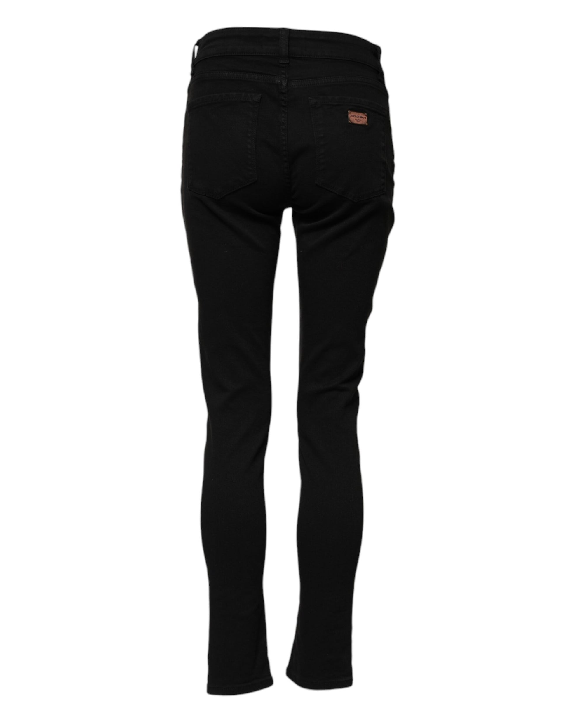 Pair of black jeans on a mannequin