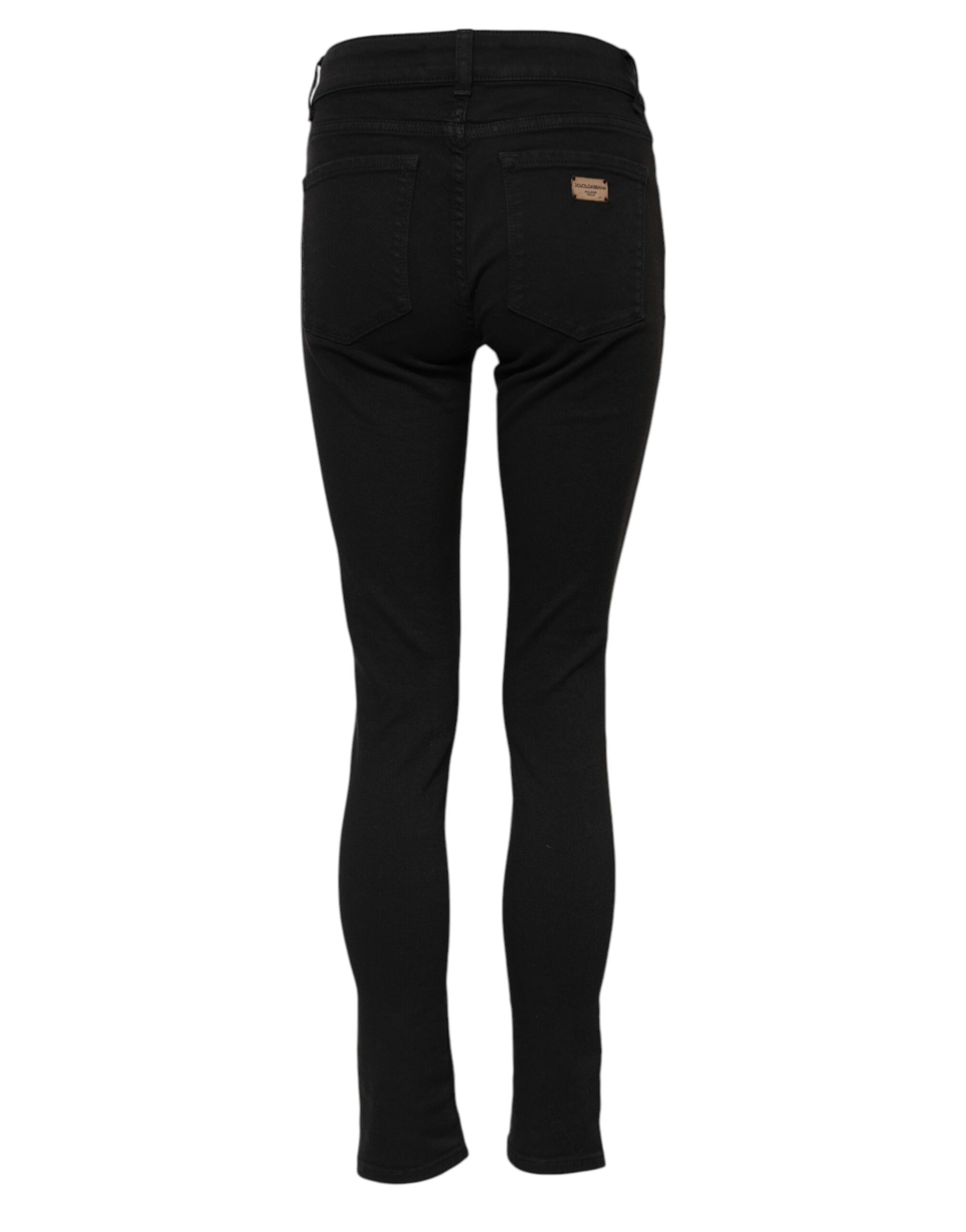 Black skinny jeans on a mannequin