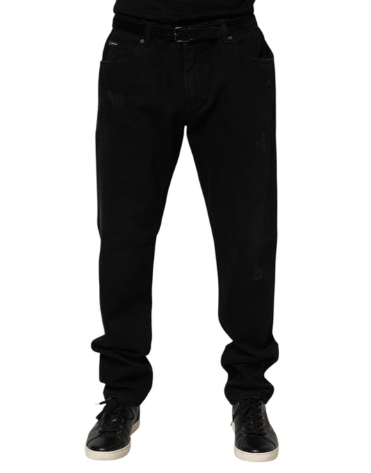 Black pants on a mannequin